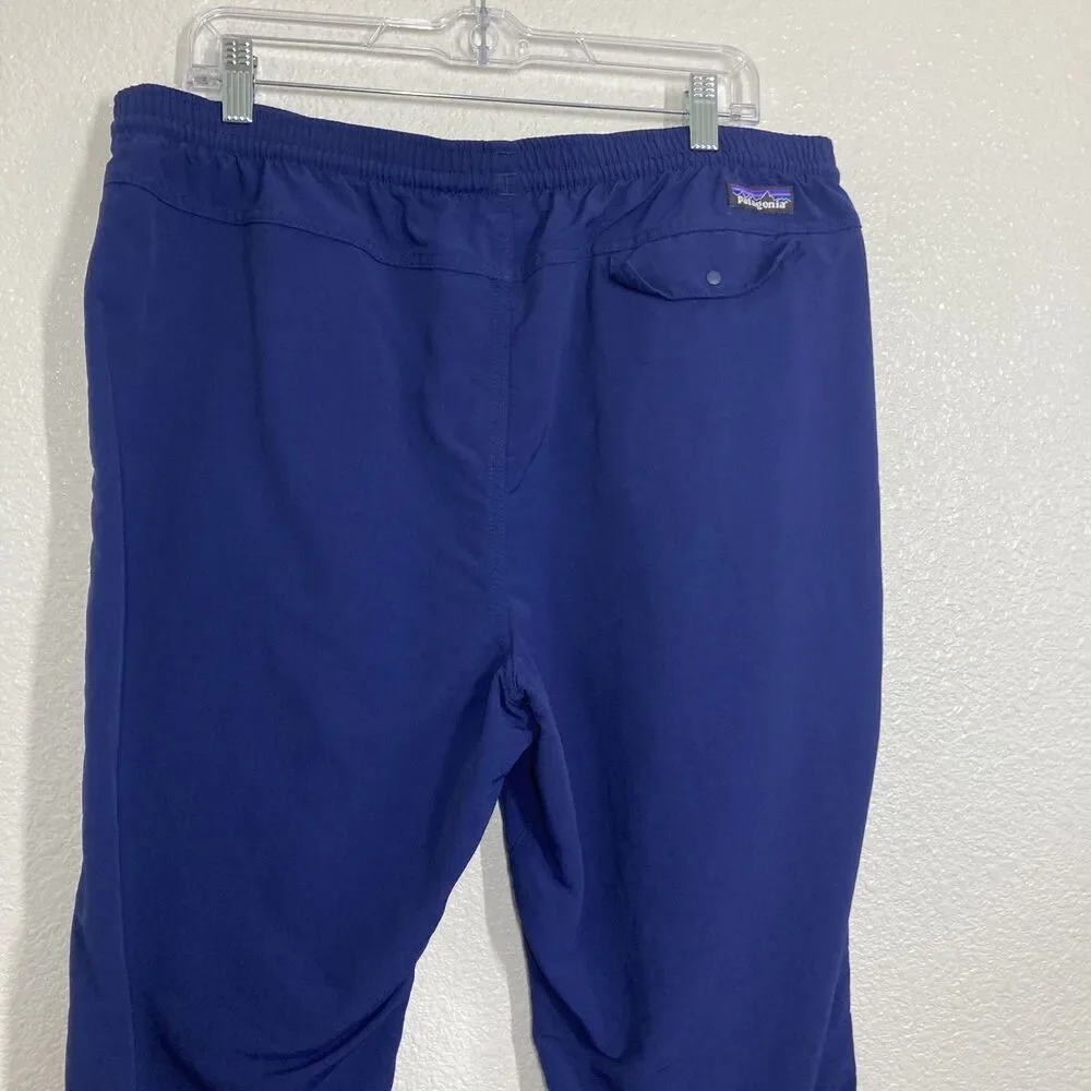Patagonia Pants Mens Extra Large Blue Nylon Lined Elastic Cuff Drawstring 55211 - Picture 2 of 16